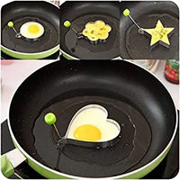 4pcs Stainless Steel Omelette Mould