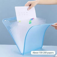 13 Layer A4 Paper File Folder – Multi-Layer Expanding Document Organizer
