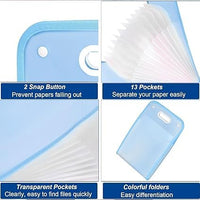 13 Layer A4 Paper File Folder – Multi-Layer Expanding Document Organizer