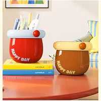 Happy Day Magnetic Wall Mounted Storage Organizer Box