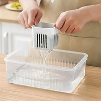 Compartment Fridge Storage Box