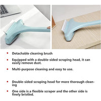 2 in 1 Window Mesh Cleaning Brush Wet and Dry Wiper