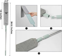 Microfiber Duster Dust Brush(MOP) with Extension Pole