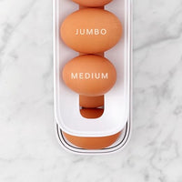 2-Tier Rolling Egg Dispenser for 12-14 Eggs