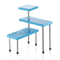 3 Tier Adjustable Stand For Office/Cabinet & Bathroom