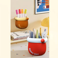 Happy Day Magnetic Wall Mounted Storage Organizer Box