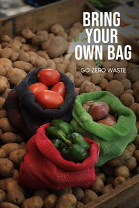 100% cotton set of 6 fridge bag
