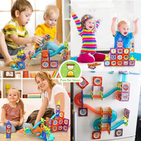 Light Magnetic Tiles- Building Blocks for Kids 3D