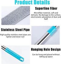 Microfiber Duster Dust Brush(MOP) with Extension Pole