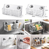Kitchen Sink Organizer with Strong Suction Cups