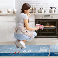 Home Premium Kitchen Mats for Floor(2 pcs combo)