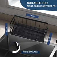 Draining Sink Organizer Caddy with Soap Tray