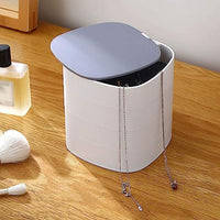 360 Degree Rotating 4 Layer Organizer Box with Mirror