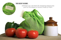 100% cotton set of 6 fridge bag