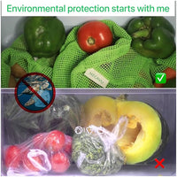 100% cotton set of 6 fridge bag