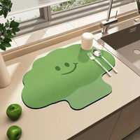 Dish Drying Mat for Kitchen Big size (60*40 cm )-C
