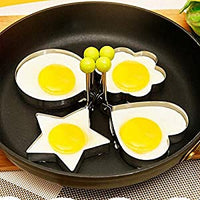 4pcs Stainless Steel Omelette Mould
