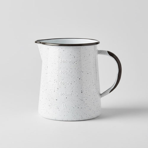 Pot doseur en émail, 1 L