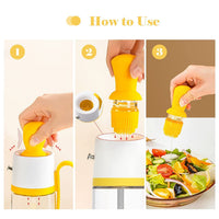 Oil Dispenser Bottle with Brush